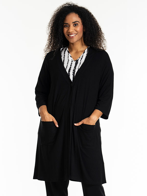 TERESE - Plus Size Kofta fra Studio