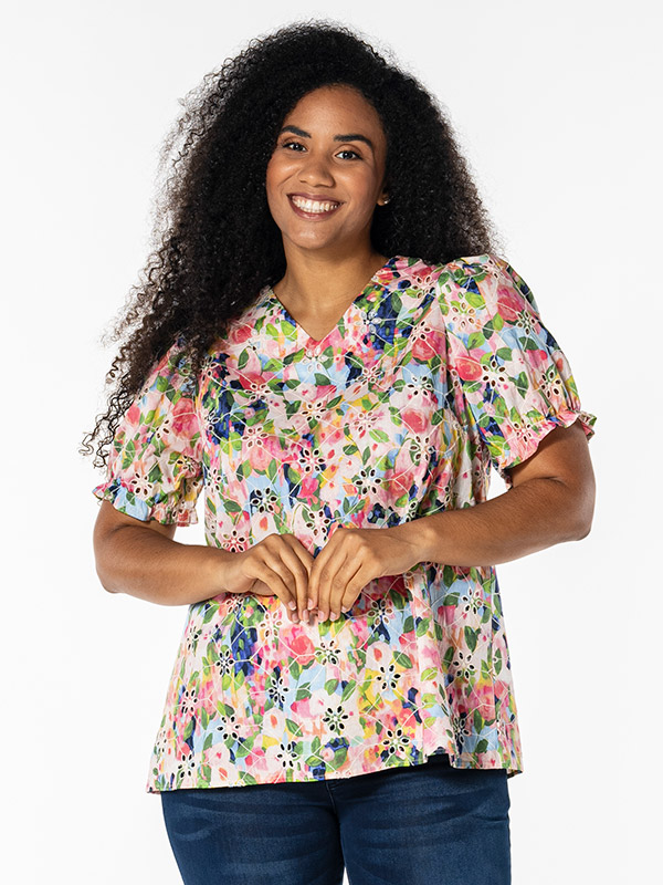 KARLINE - Plus Size Blus fra Studio