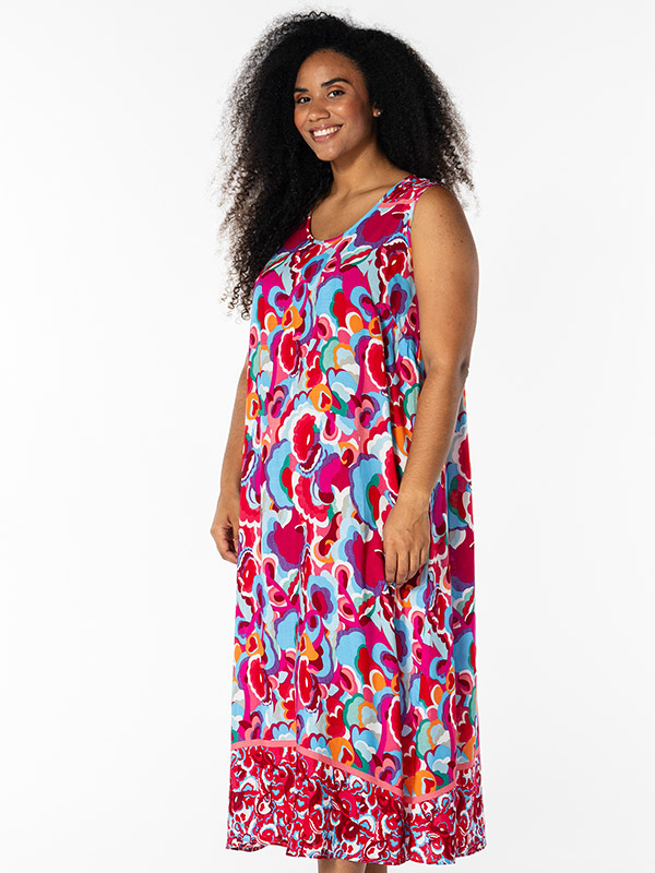 IDUN - Plus Size Klänning fra Studio