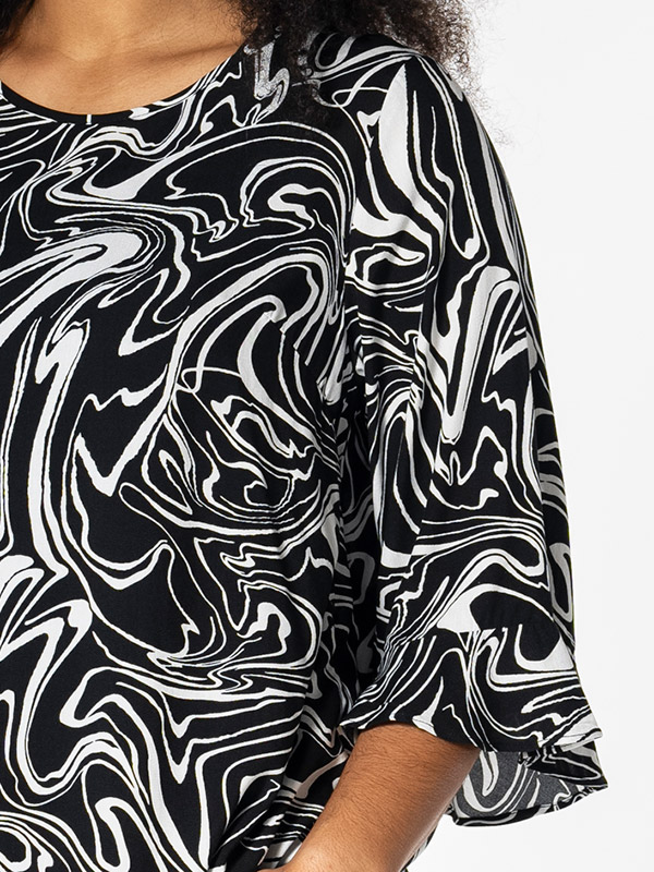 THERESA - Plus Size Blus fra Studio