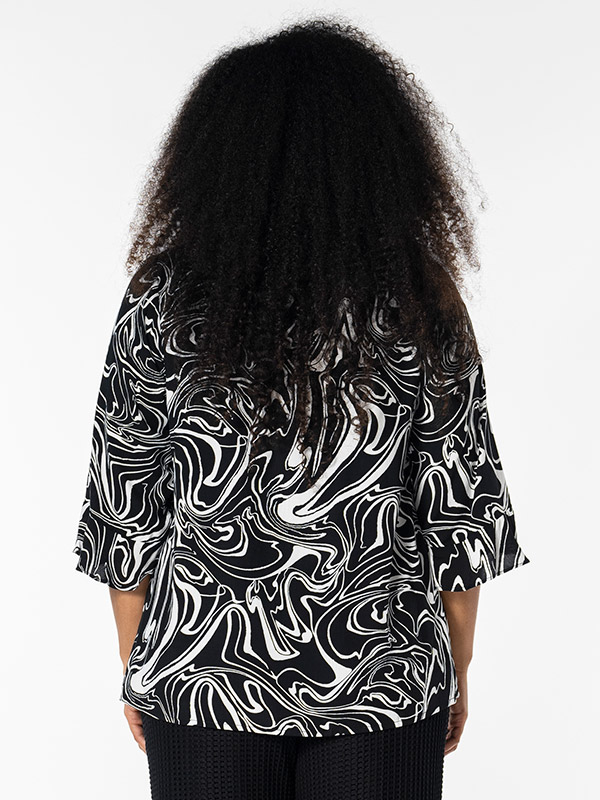 THERESA - Plus Size Blus fra Studio