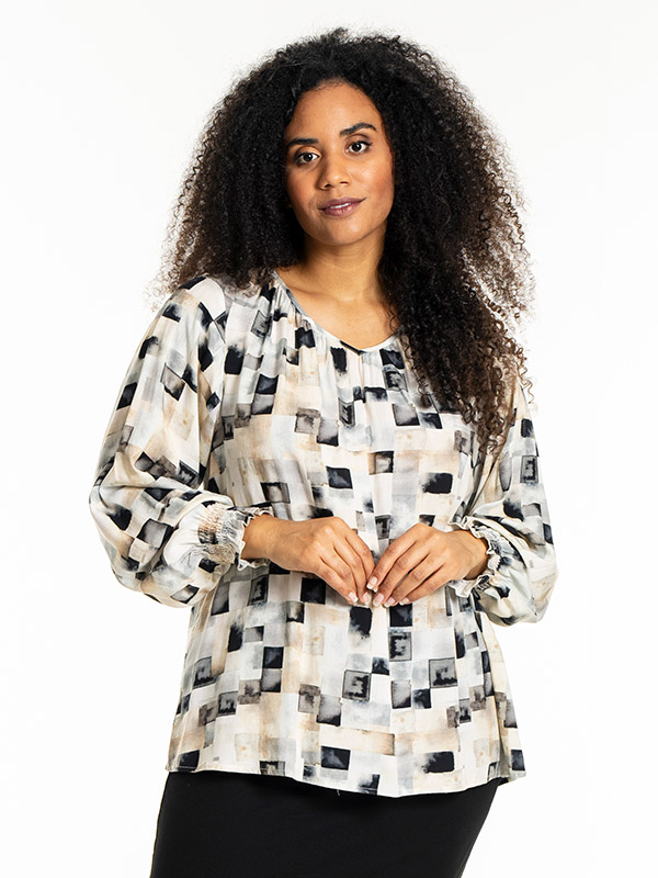 INGRED - Plus Size Blus fra Studio