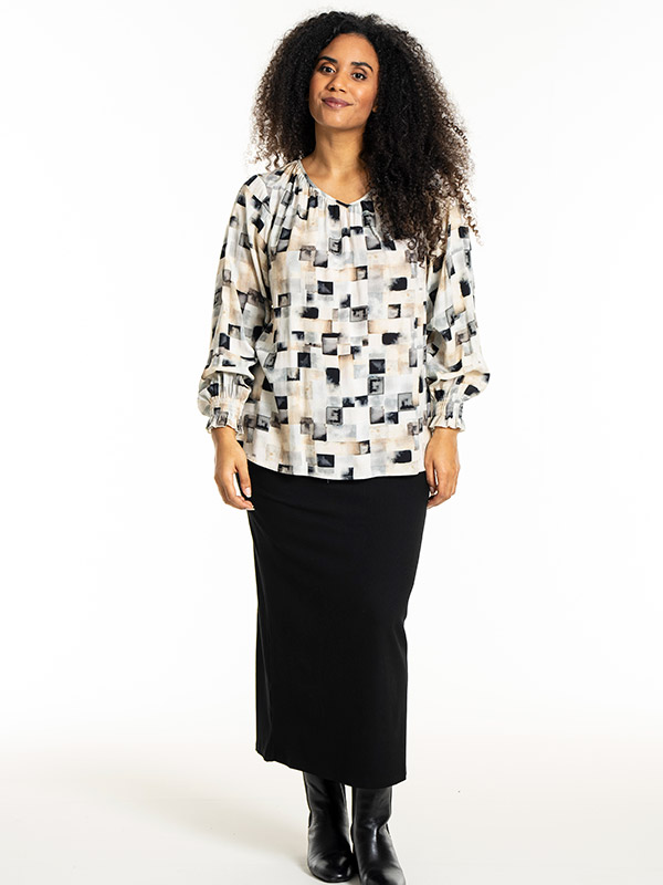 INGRED - Plus Size Blus fra Studio