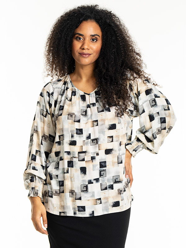 INGRED - Plus Size Blus fra Studio