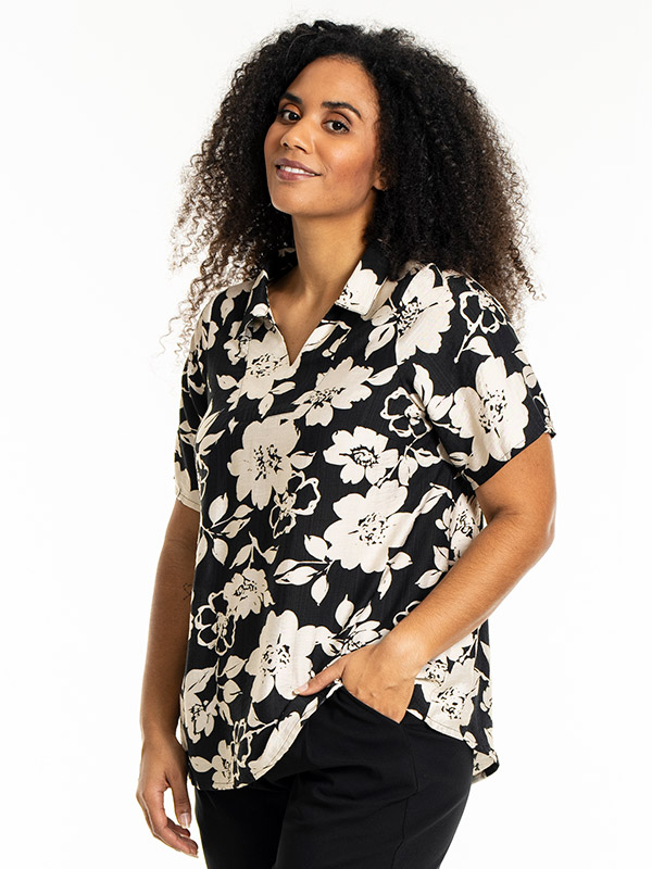 LONNY - Plus Size Blus fra Studio