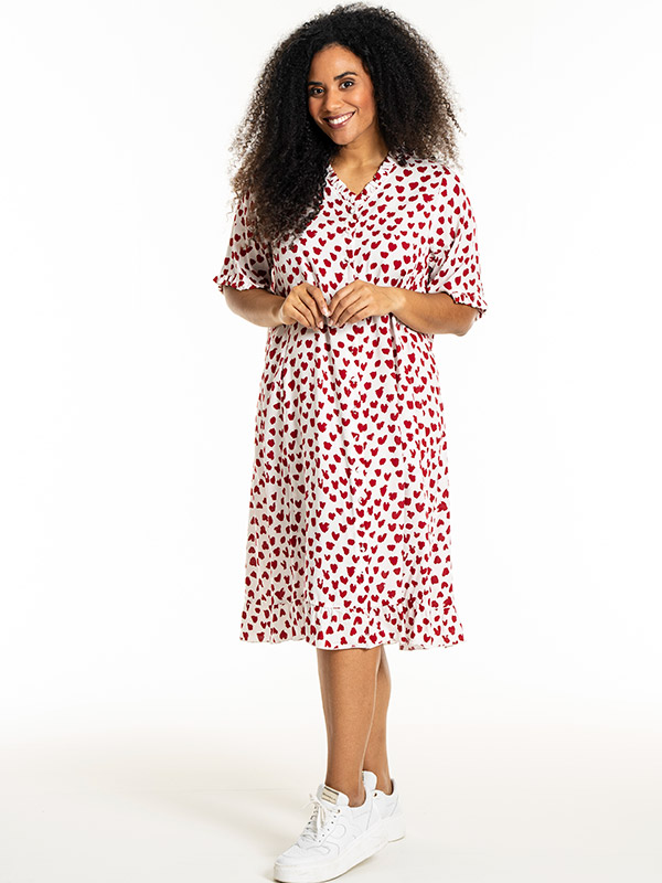 SALLY - Plus Size Klänning fra Studio