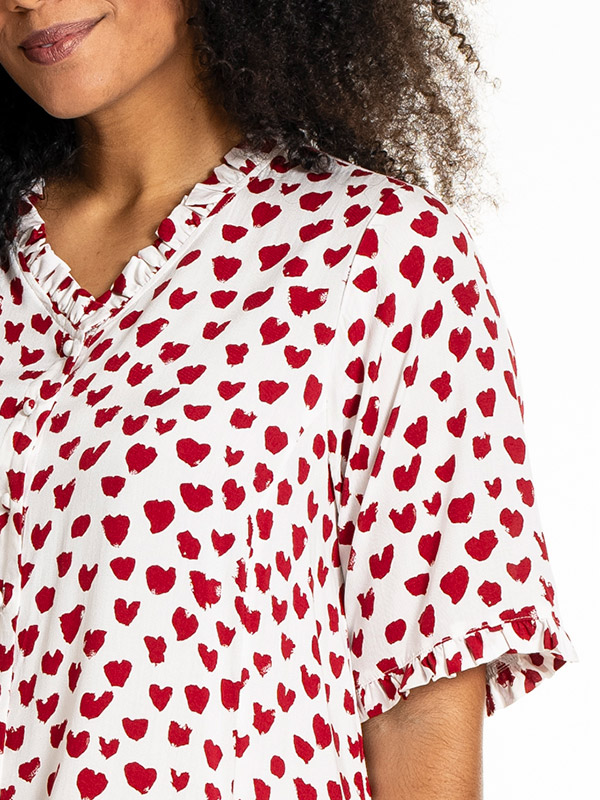 SALLY - Plus Size Klänning fra Studio
