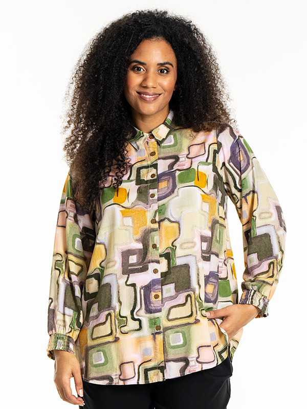 BITTA - Plus Size Skjorta fra Studio
