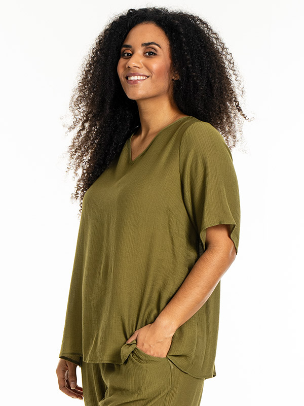 MARNA - Plus Size T-shirt fra Studio