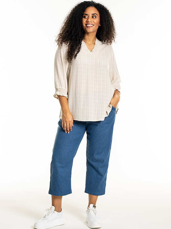 FEODORA - Plus Size Blus fra Studio