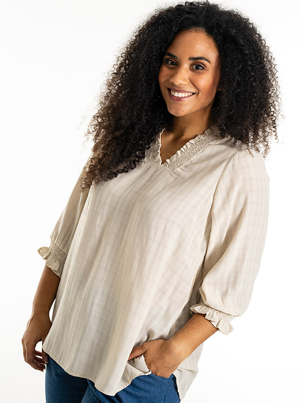 FEODORA - Plus Size Blus fra Studio