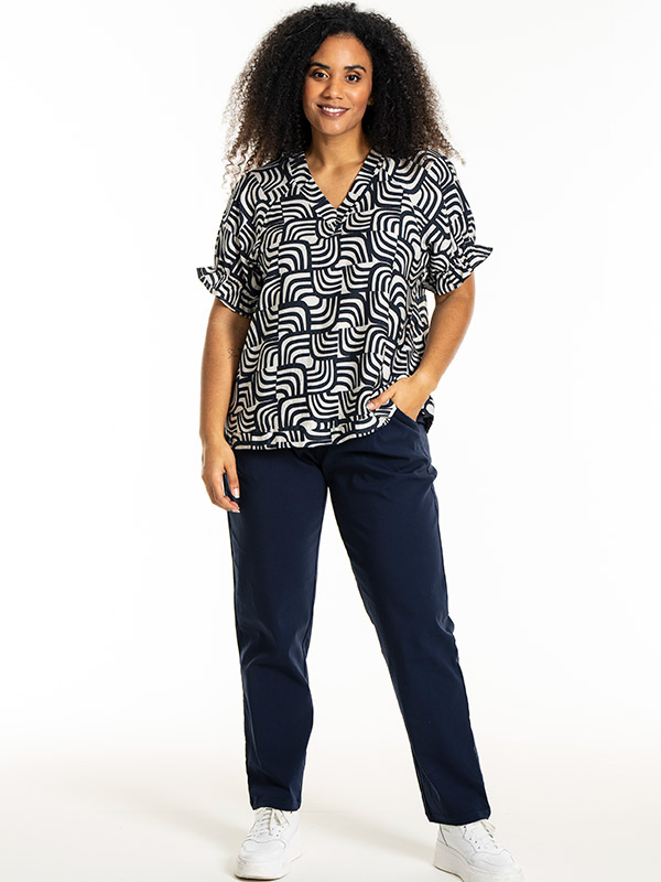 LINNEA - Plus Size Byxor fra Studio