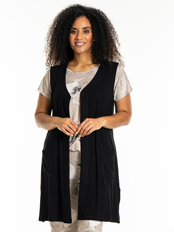 FRESIA - Plus Size Väst fra Studio