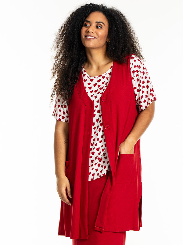 FRESIA - Plus Size Väst fra Studio