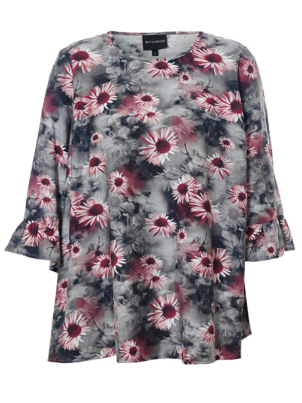THERESA - Plus Size Blus fra Studio
