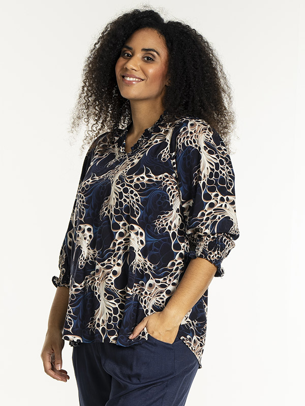 FEODORA - Plus Size Blus fra Studio