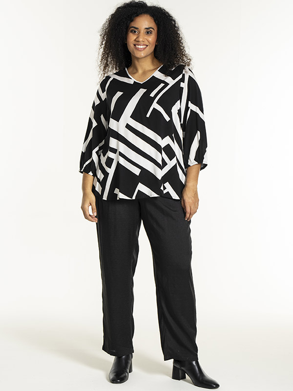 EMMY - Plus Size Blus fra Studio