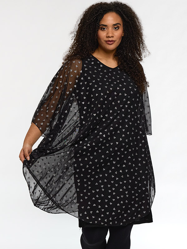 SBIANCA - Plus Size Klänning fra Studio
