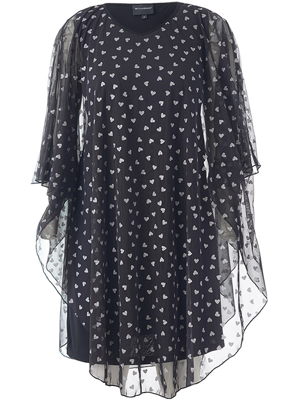 SBIANCA - Plus Size Klänning fra Studio