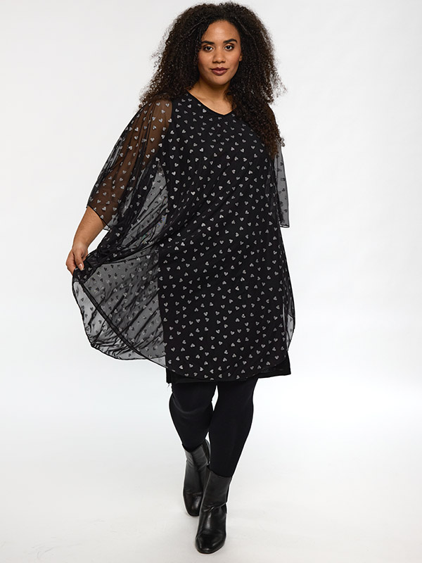 SBIANCA - Plus Size Klänning fra Studio