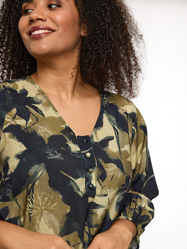 SANITA - Plus Size Klänning fra Studio