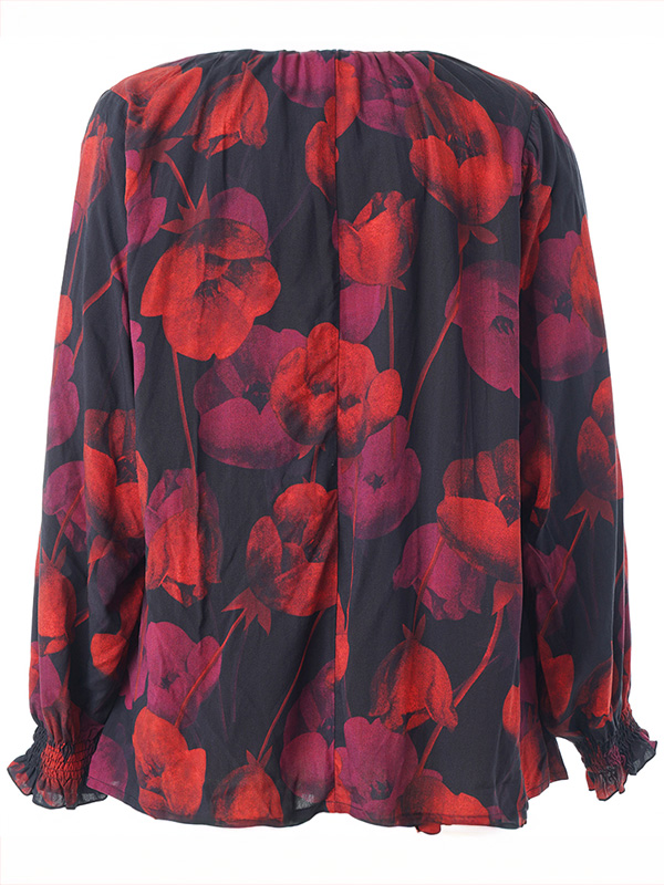 SINGRED - Plus Size Blus fra Studio