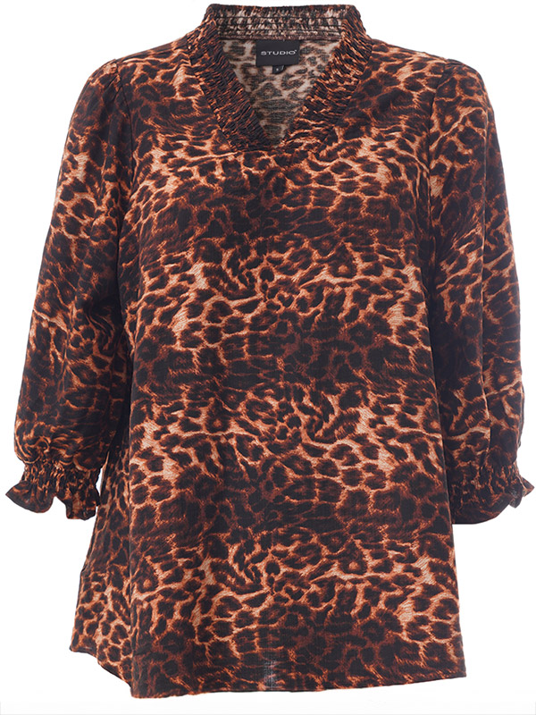 SFEODORA - Plus Size Blus fra Studio