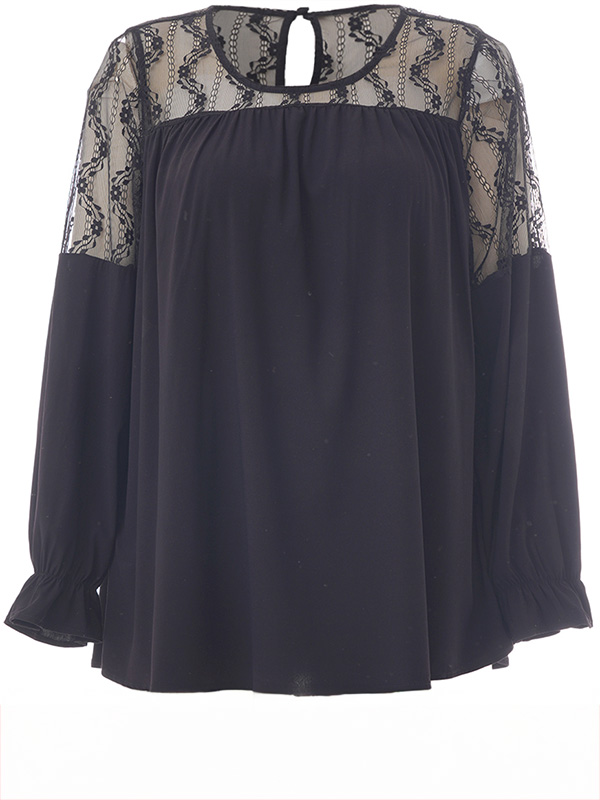 SMILLE - Plus Size Blus fra Studio