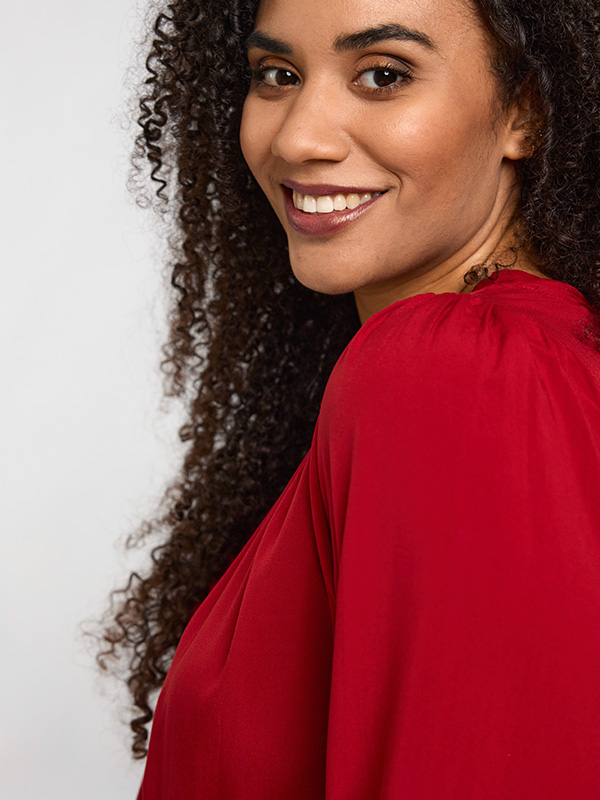 SMARGRETHE - Plus Size Blus fra Studio