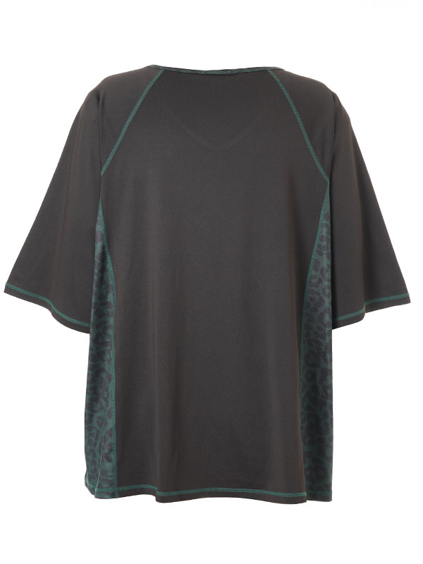 FITNESS - Plus Size Träningsblus fra Studio