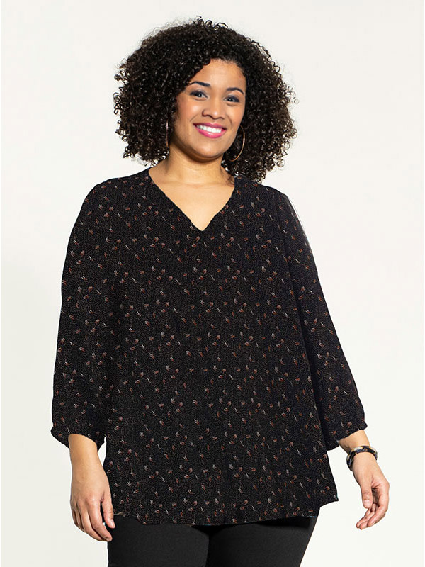 EMMY - Plus Size Blus fra Studio