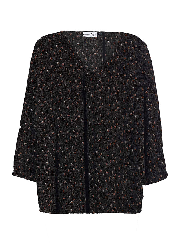 EMMY - Plus Size Blus fra Studio