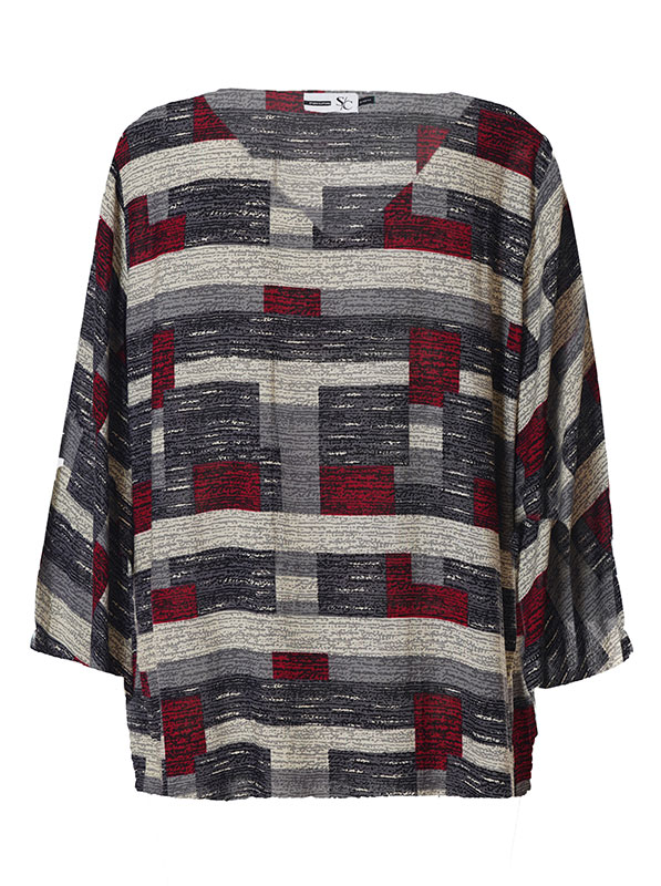 EMMY - Plus Size Blus fra Studio