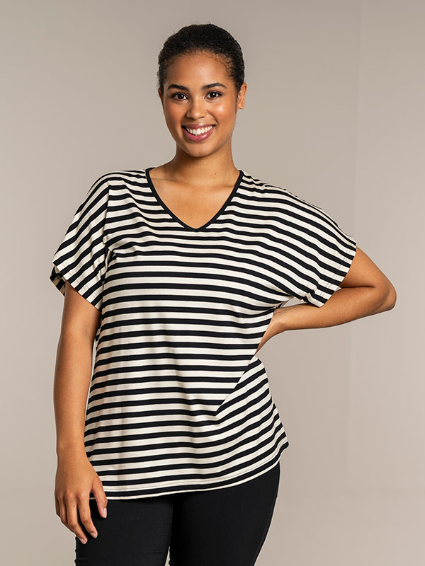 AMSTERDAM - Plus Size T-shirt fra Sandgaard