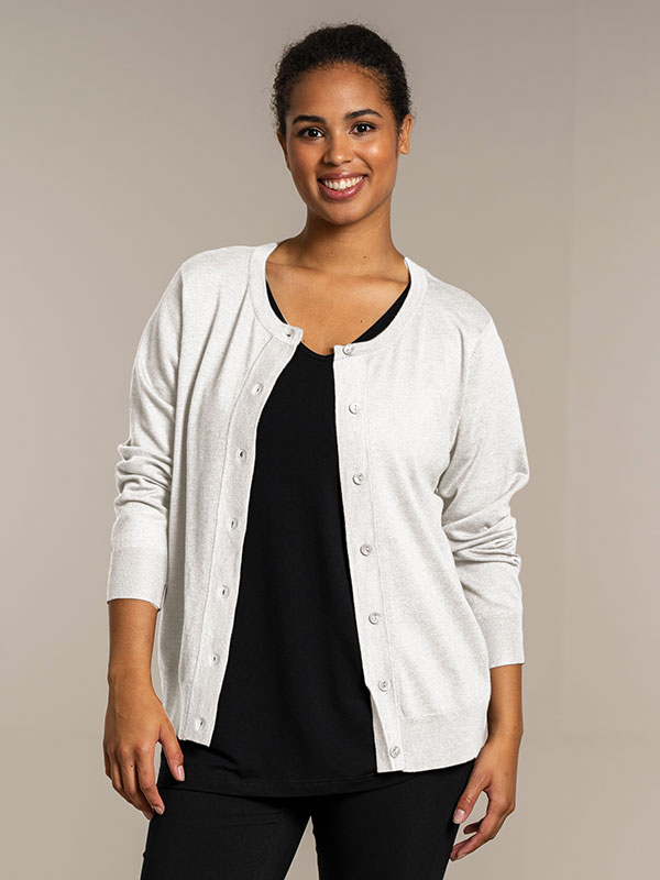 HELSINKI - Plus Size Kofta fra Sandgaard