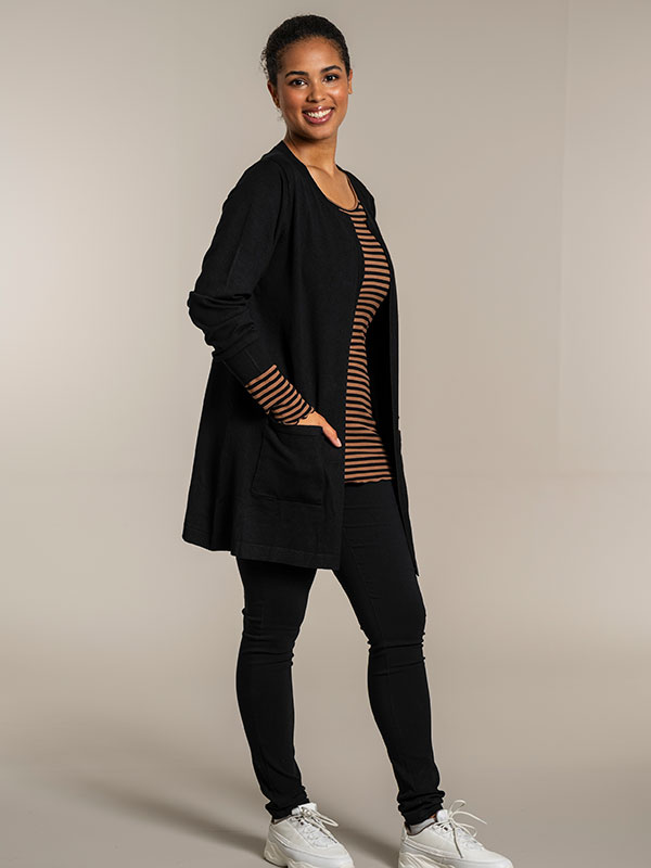 HELSINKI  - Plus Size Kofta fra Sandgaard