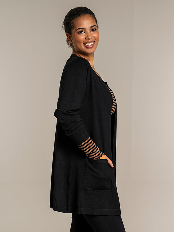 HELSINKI  - Plus Size Kofta fra Sandgaard