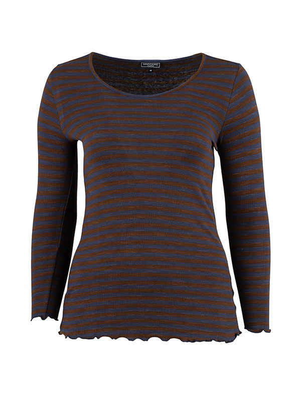 RIB - Plus Size Blus fra Sandgaard
