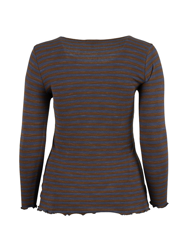 RIB - Plus Size Blus fra Sandgaard