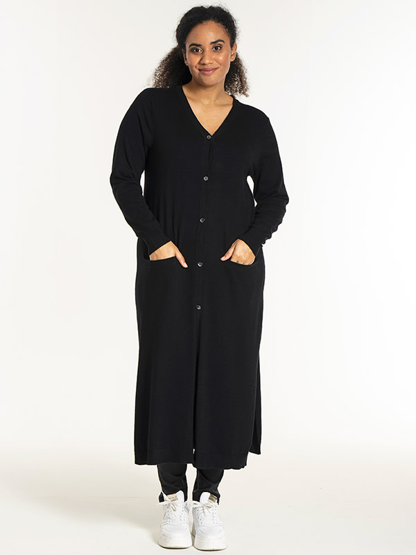 HELSINKI - Plus Size Kofta fra Sandgaard