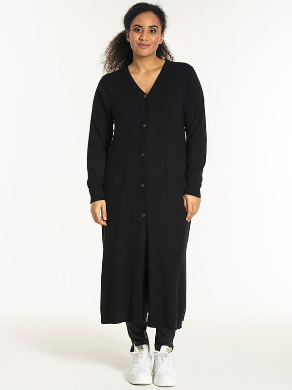 HELSINKI - Plus Size Kofta fra Sandgaard