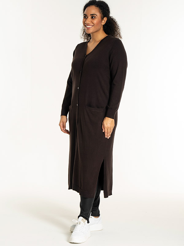 HELSINKI - Plus Size Kofta fra Sandgaard
