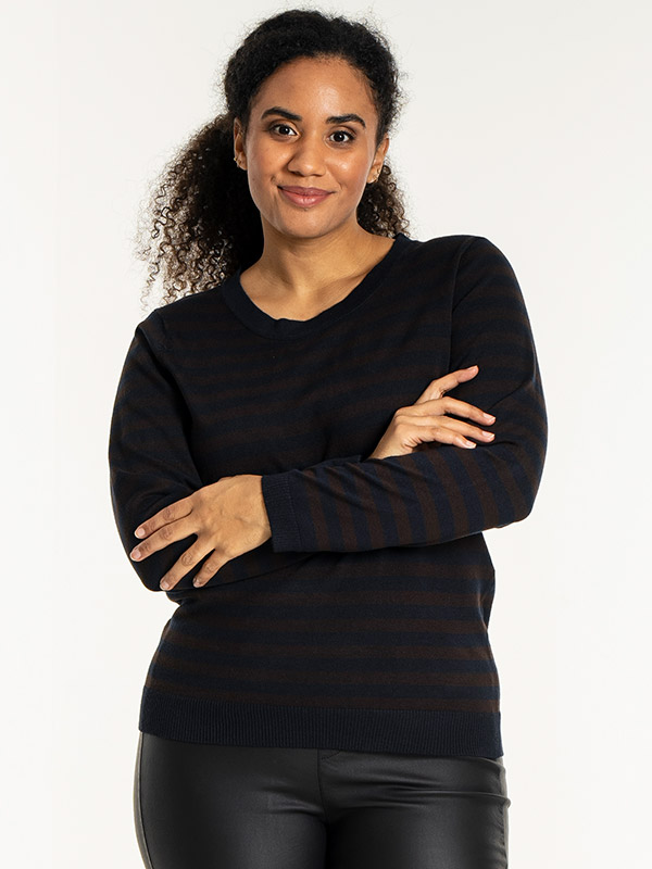 HELSINKI - Plus Size Tröja fra Sandgaard