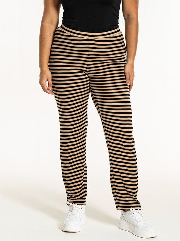 RIB - Plus Size Byxor fra Sandgaard