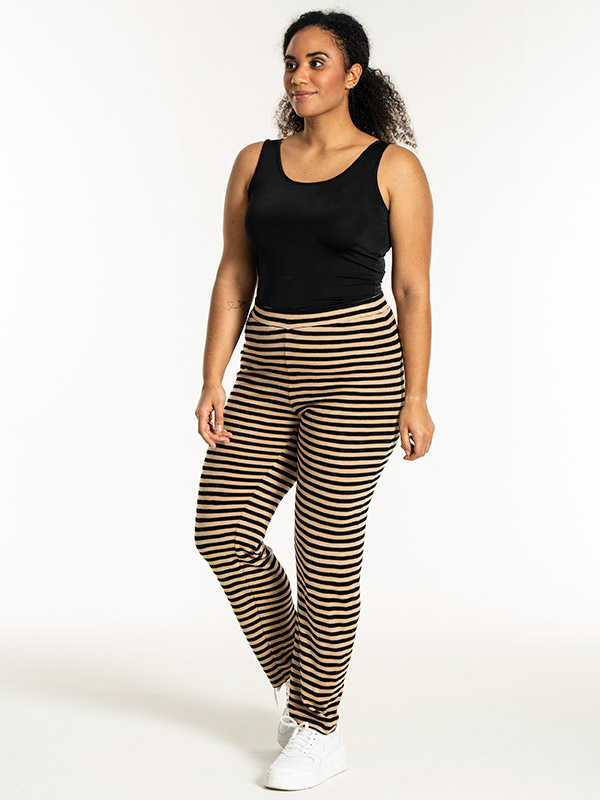 RIB - Plus Size Byxor fra Sandgaard