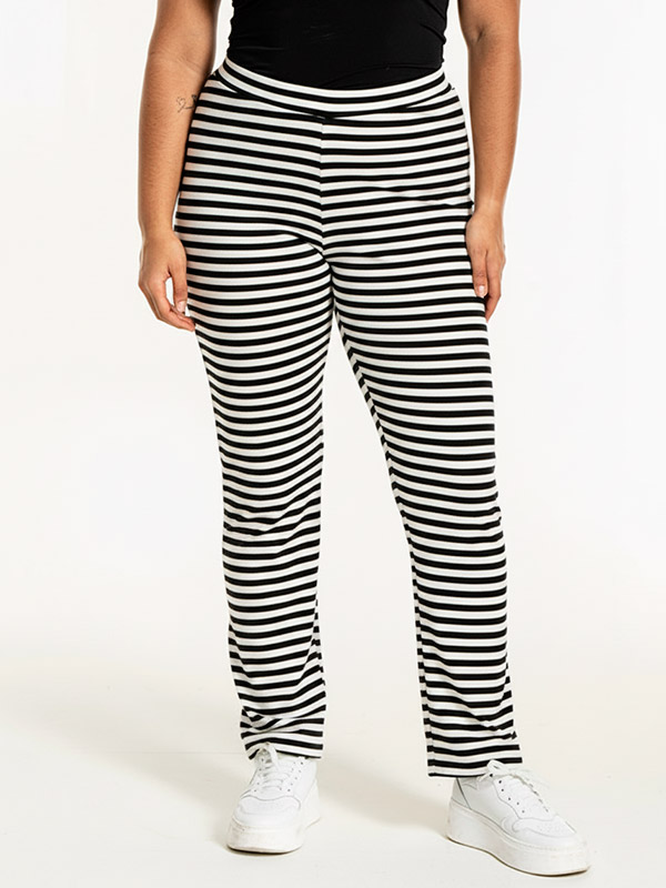 RIB - Plus Size Byxor fra Sandgaard