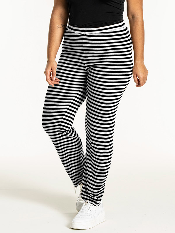 RIB - Plus Size Byxor fra Sandgaard