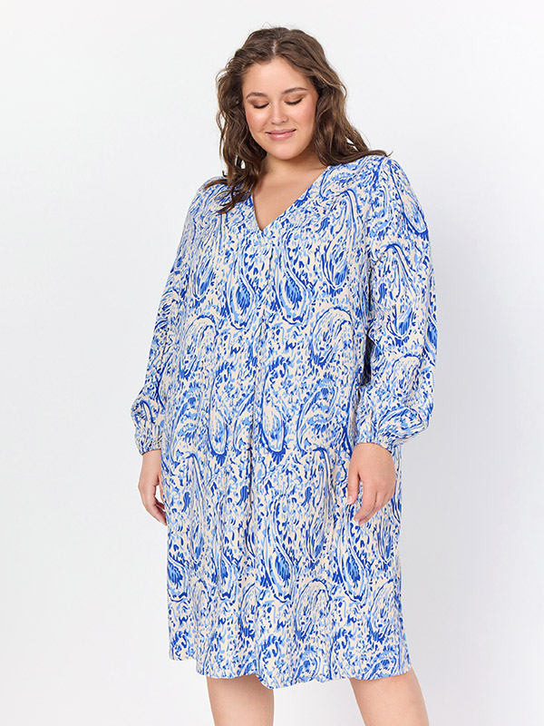 WA-CELINE - Plus Size Klänning fra Wasabi Concept