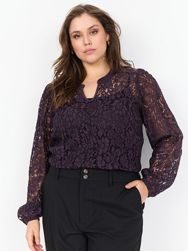 WA-KILA - Plus Size Blus fra Wasabi Concept