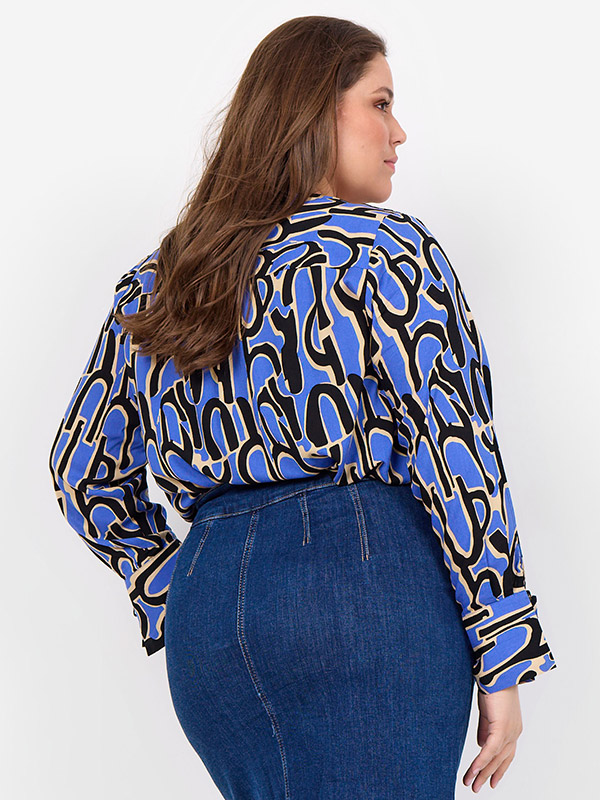 WA-VALERA - Plus Size Blus fra Wasabi Concept